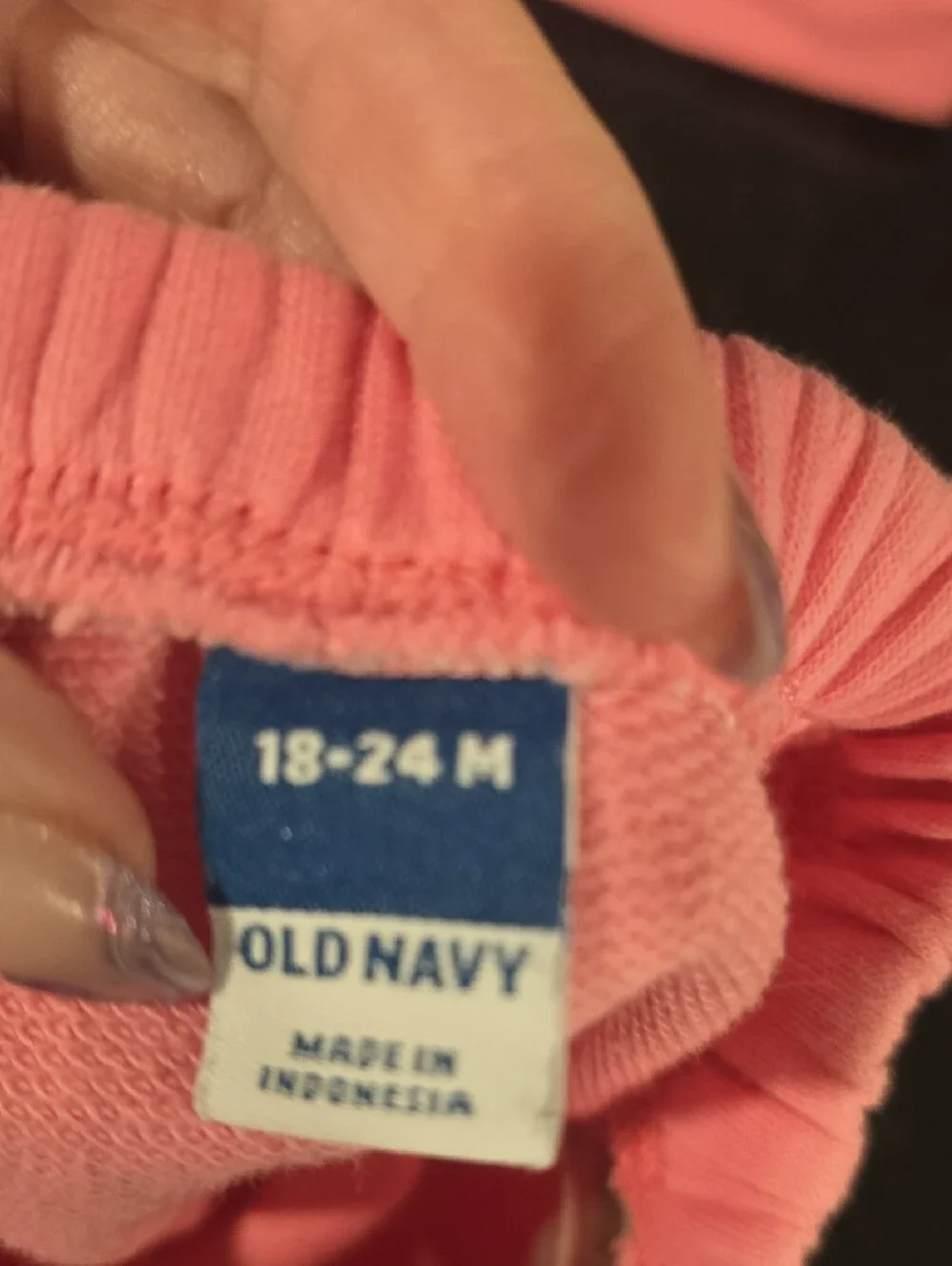 Lot Of 2 Sweats Old Navy Girls Pink Minnie Mouse Heart Set - Light  Pink
